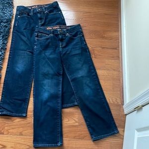 2 pair Urban Pipeline Urban Max straight fit! size 12 boys jeans EUC